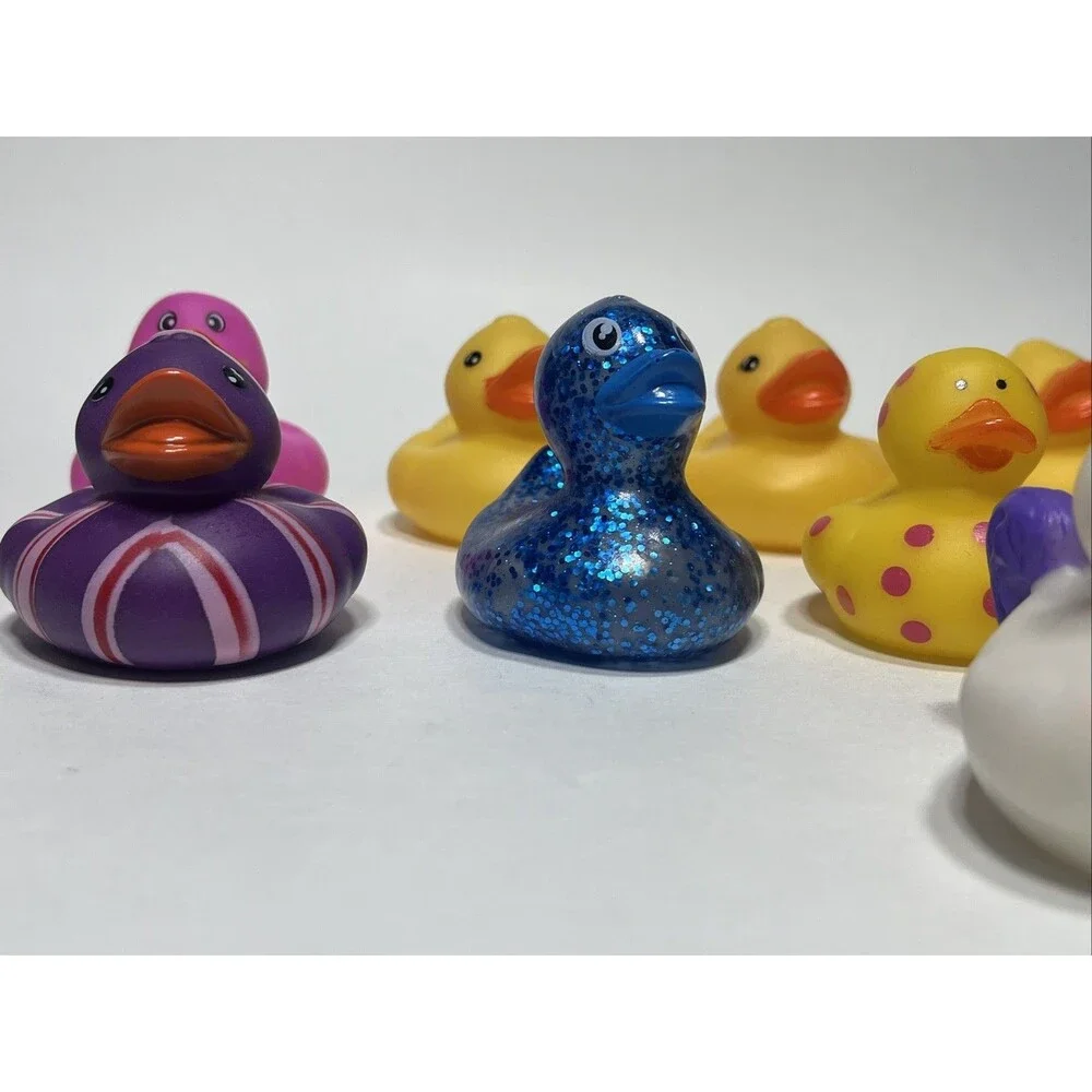 Lot of 14 Rubber Duckies, Jeep Ducking Party Favors Jeep Ducking